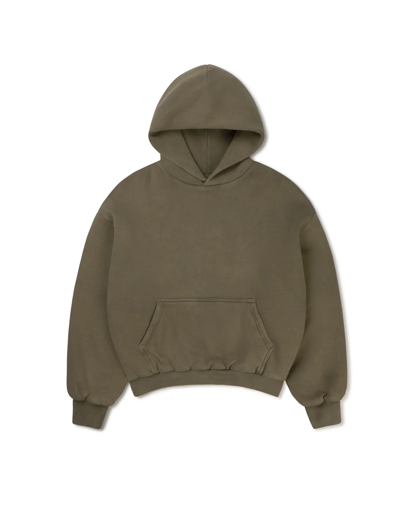 1000 GSM 'Vintage Khaki' Double Hoodie