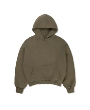 1000 GSM 'Vintage Khaki' Double Hoodie