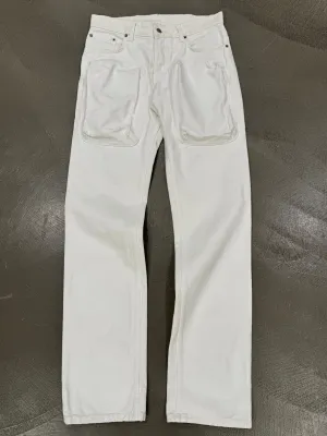 2000s Helmut Lang 3D cargo pockets jeans