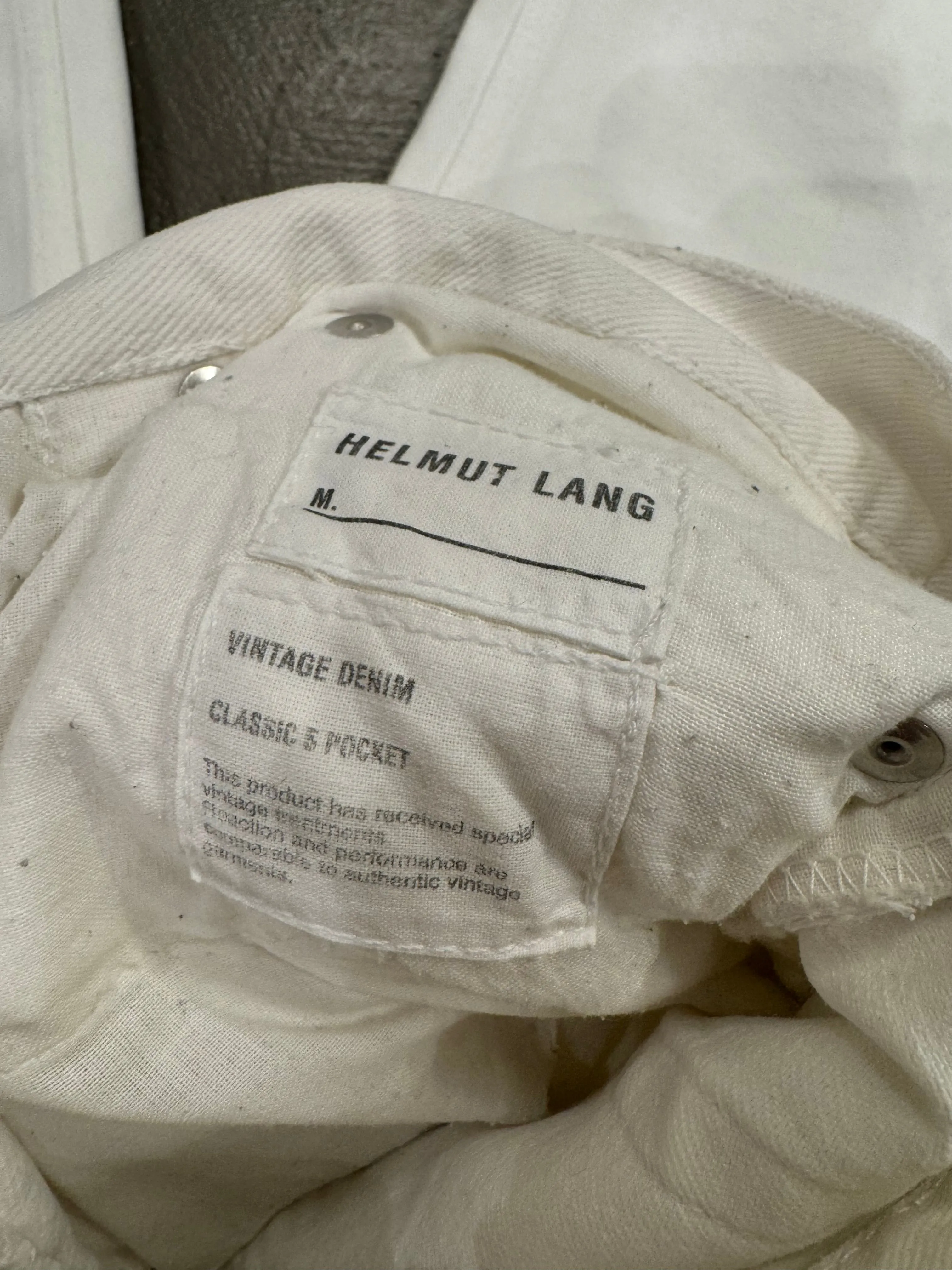 2000s Helmut Lang 3D cargo pockets jeans