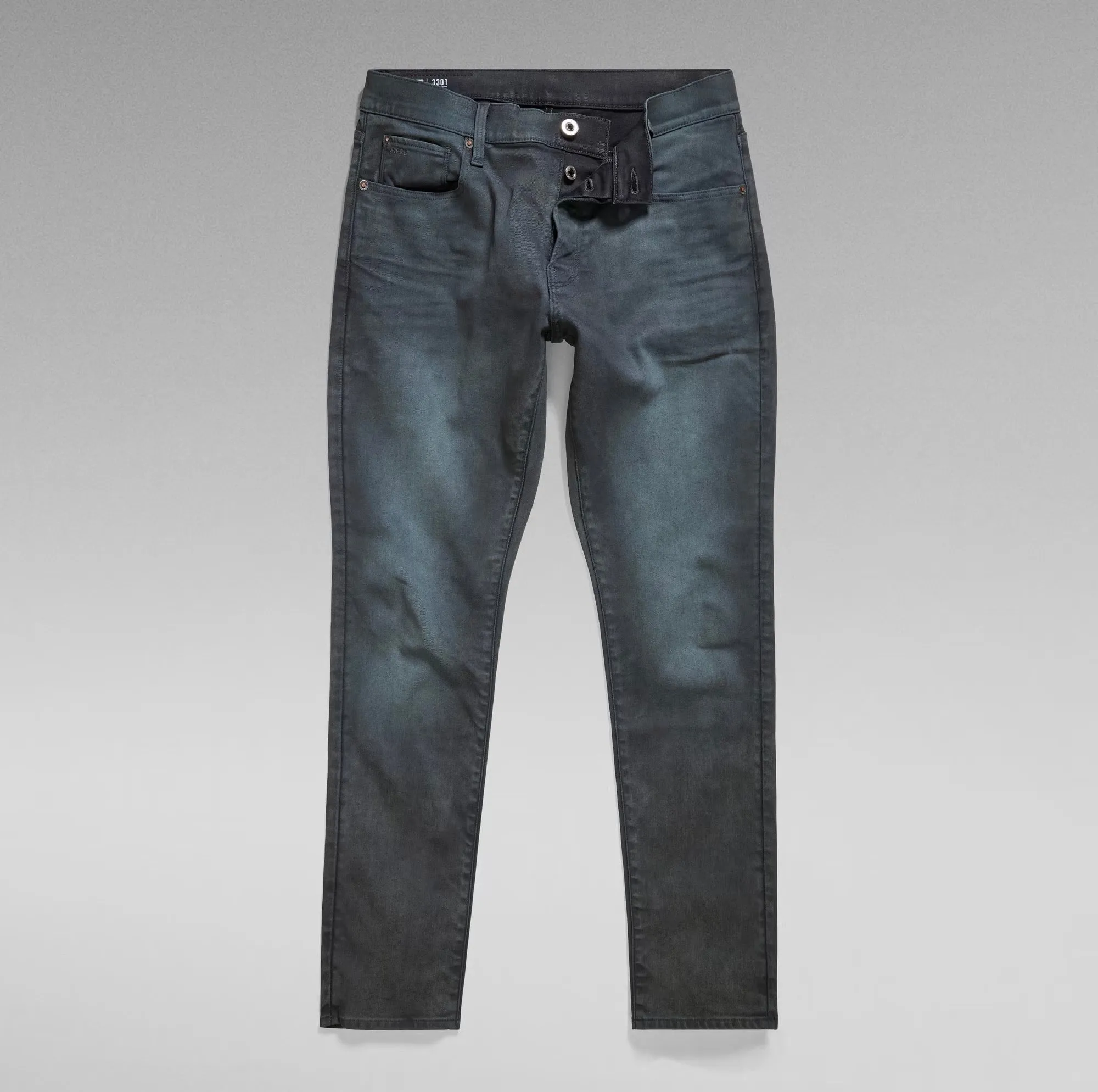 3301 Slim Jeans Dk Aged Cobbler