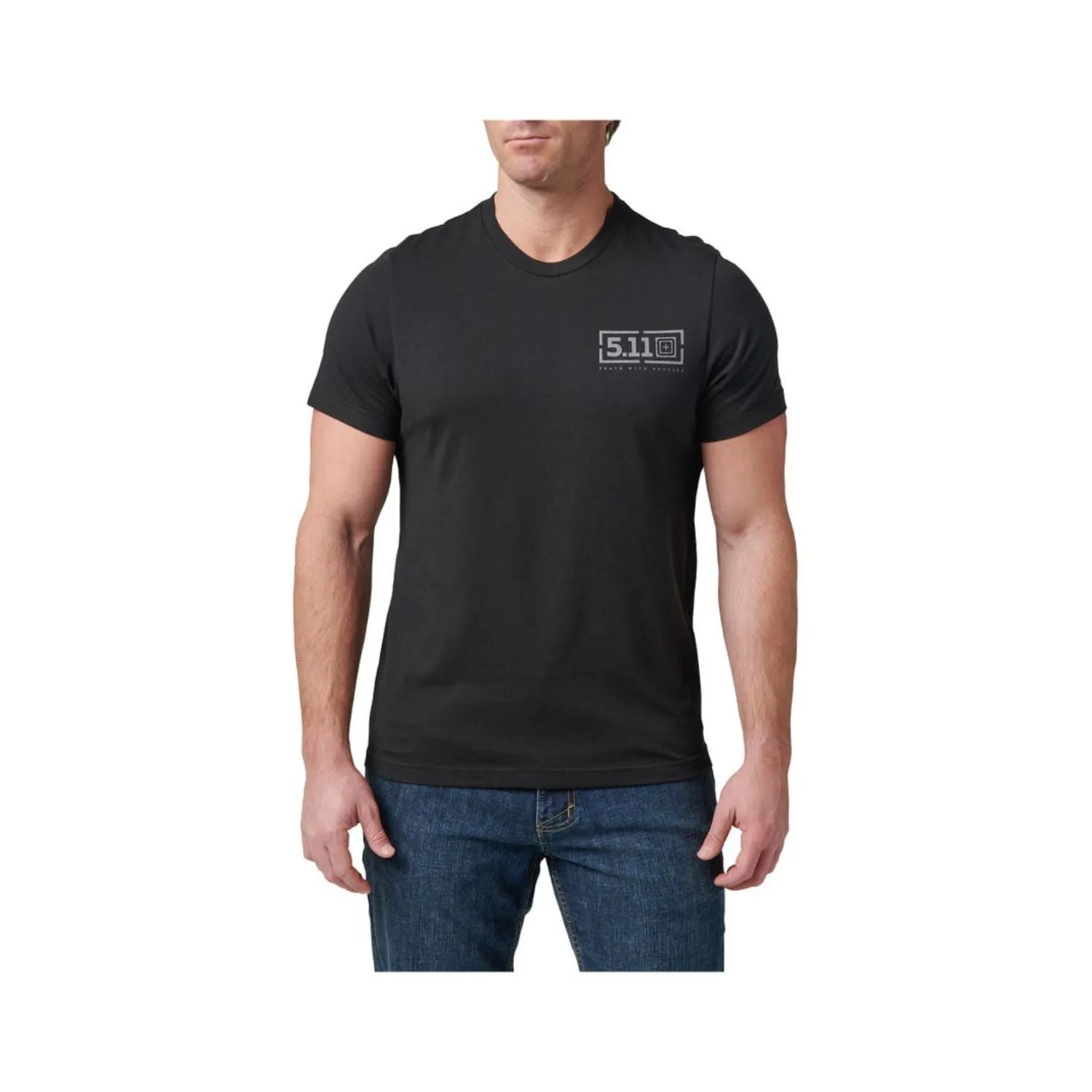 5.11 Tactical PT-R Brick Lockup Tee - Black