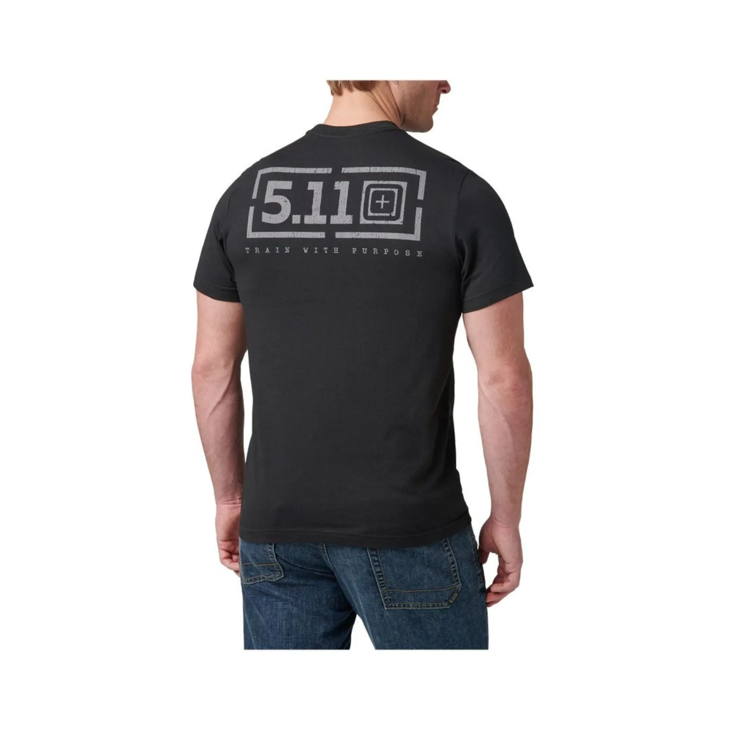 5.11 Tactical PT-R Brick Lockup Tee - Black