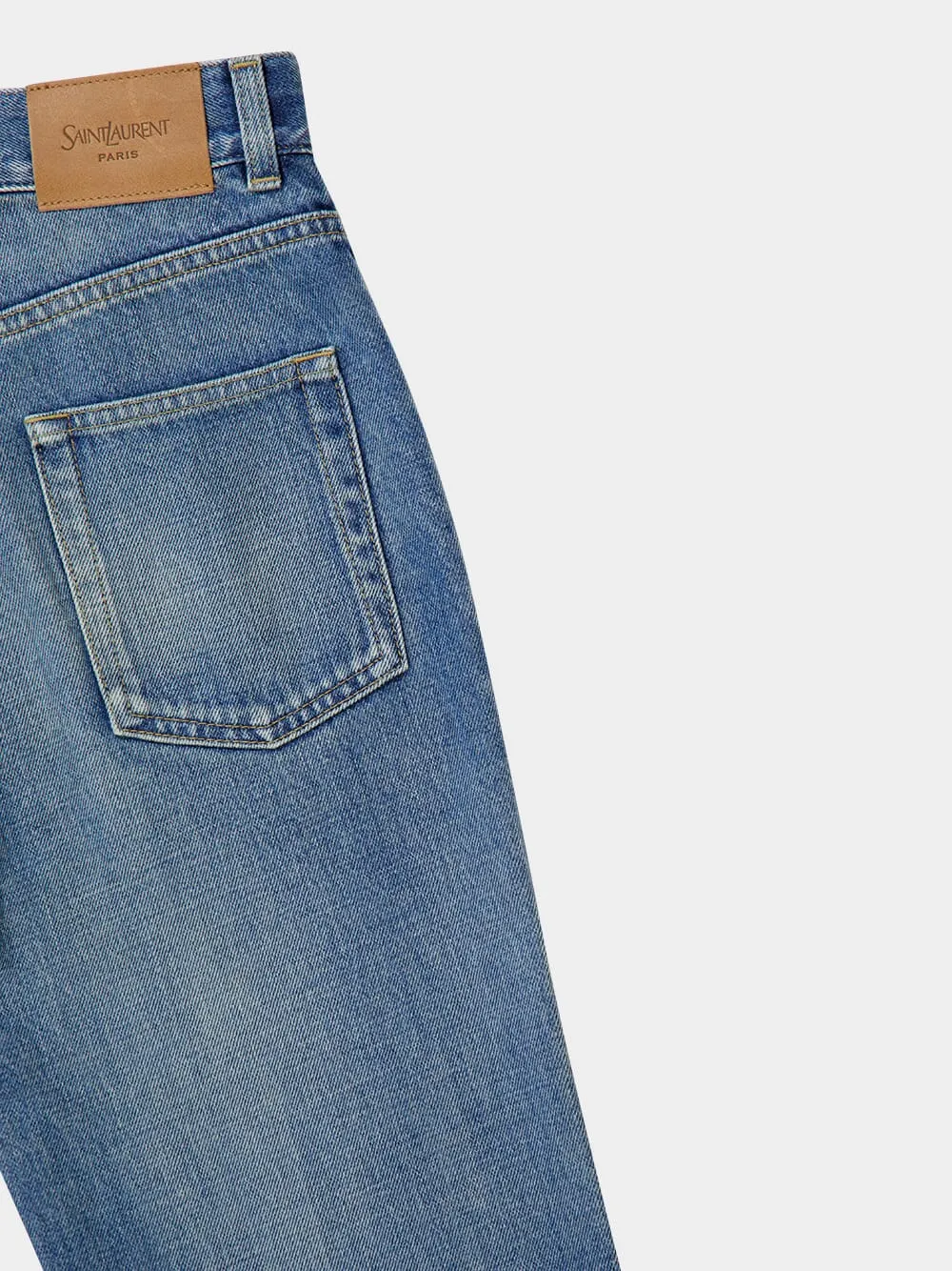 70's High-Waisted Flared Jeans