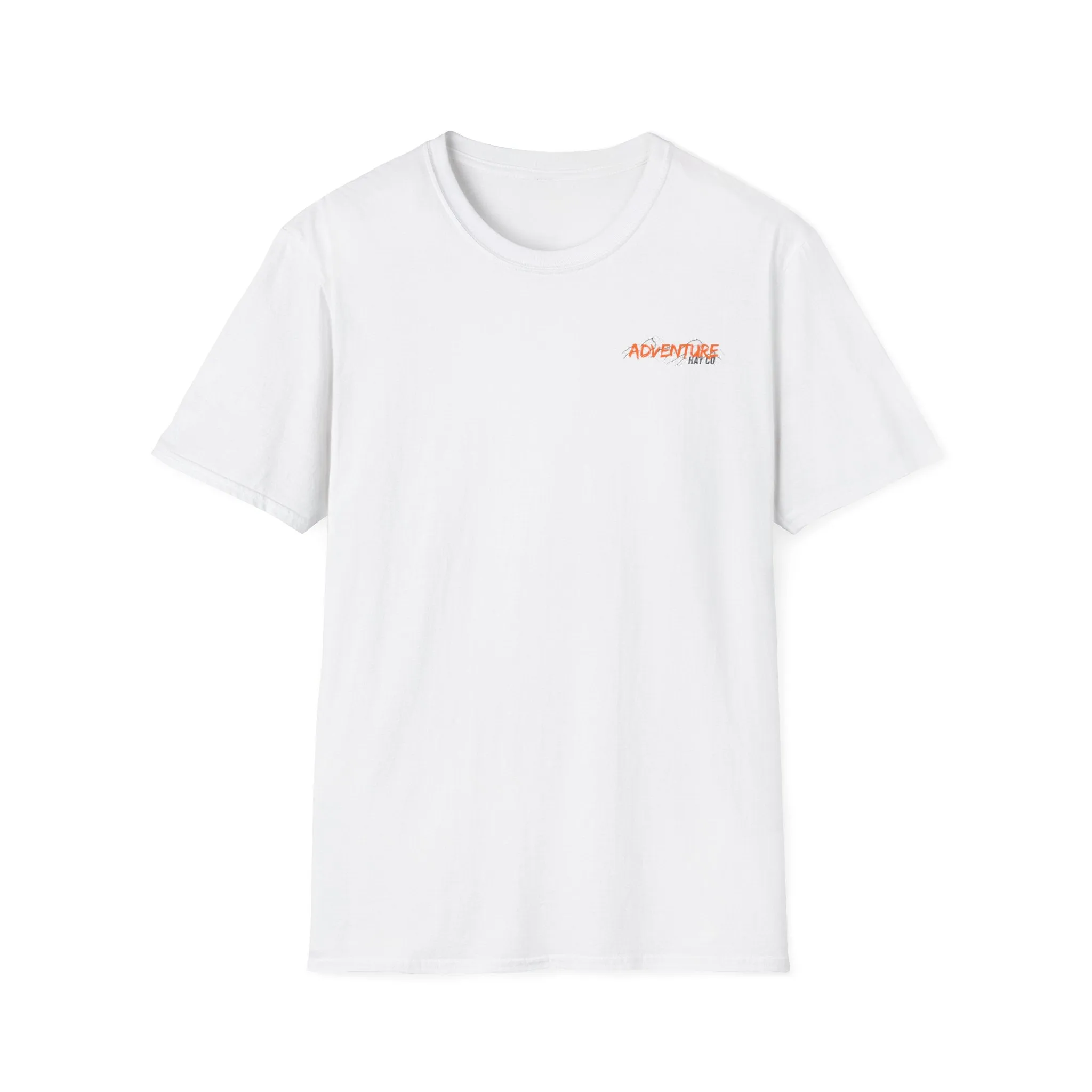 Adventure Hat Co Off-Road in the Mountains Custom Design Shirt Unisex Softstyle T-Shirt