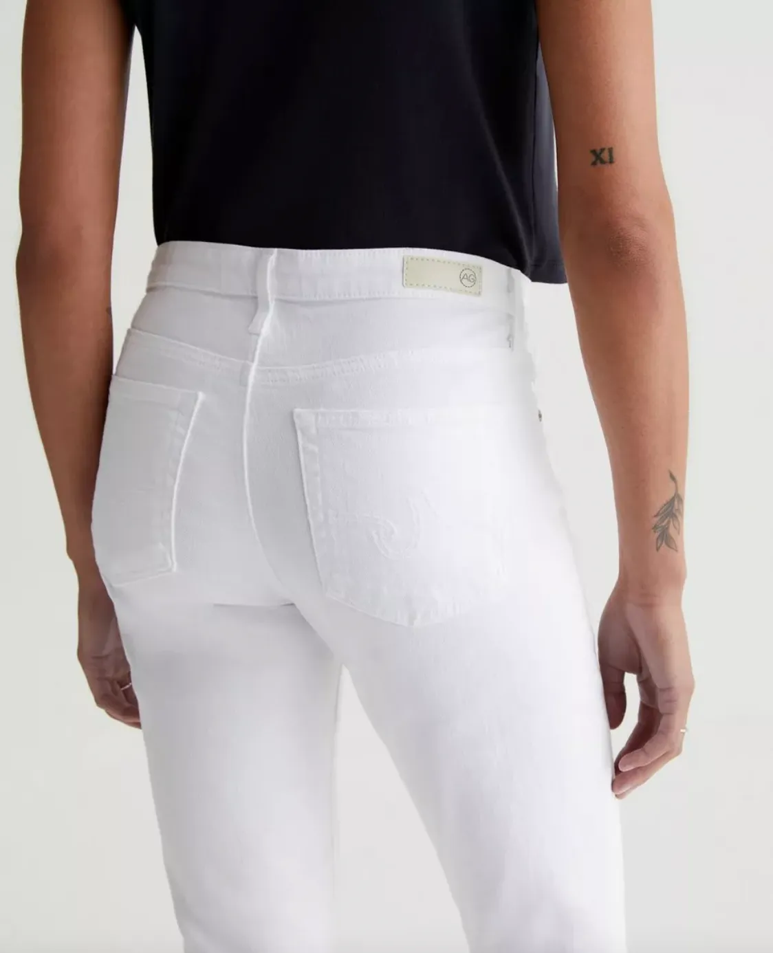 AG Jeans, Prima Ankle | White