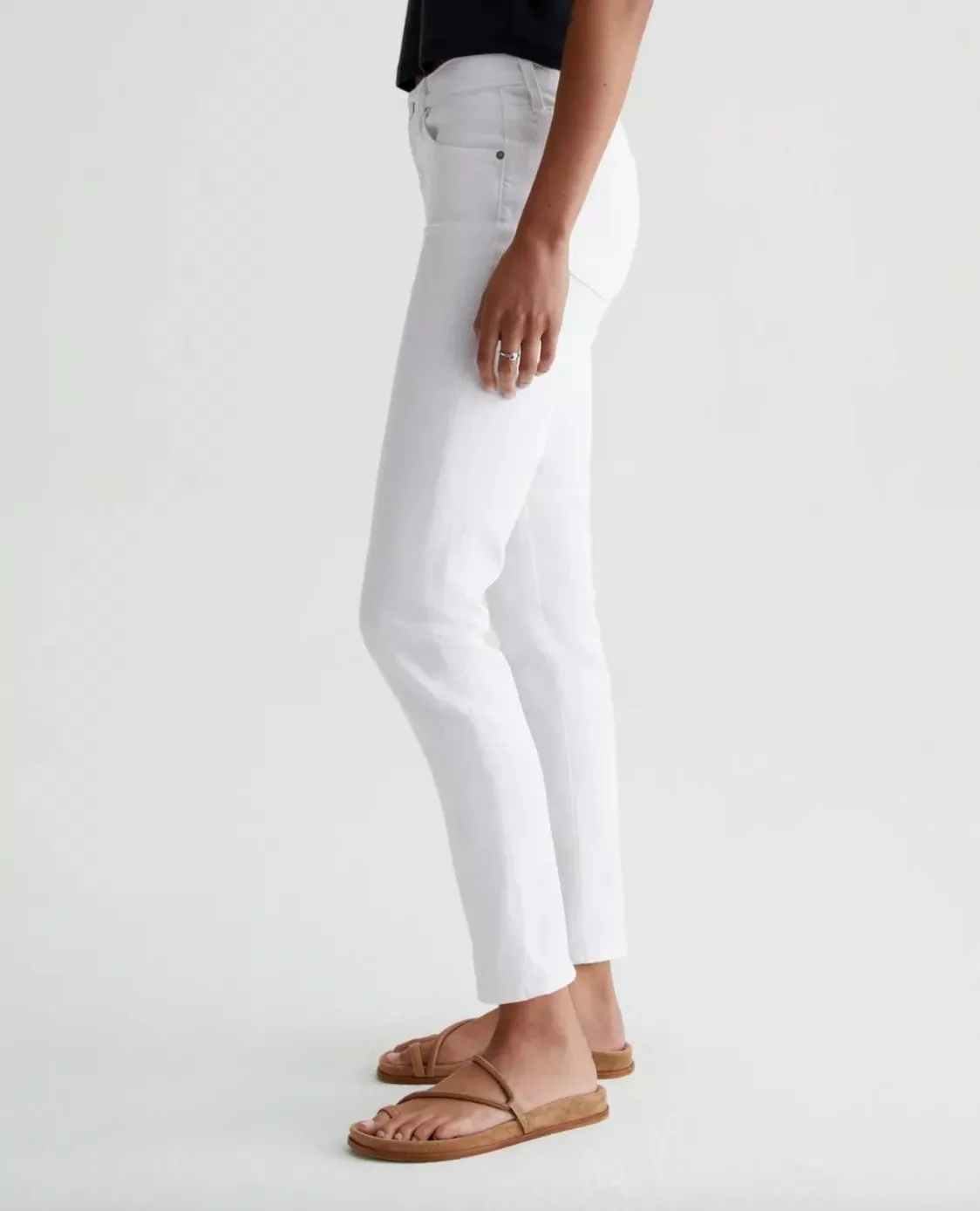 AG Jeans, Prima Ankle | White