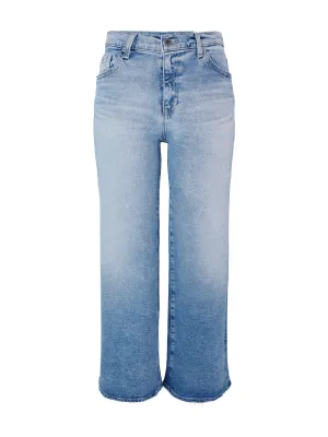 AG Jeans Saige Wide Leg Crop Jeans in Momento