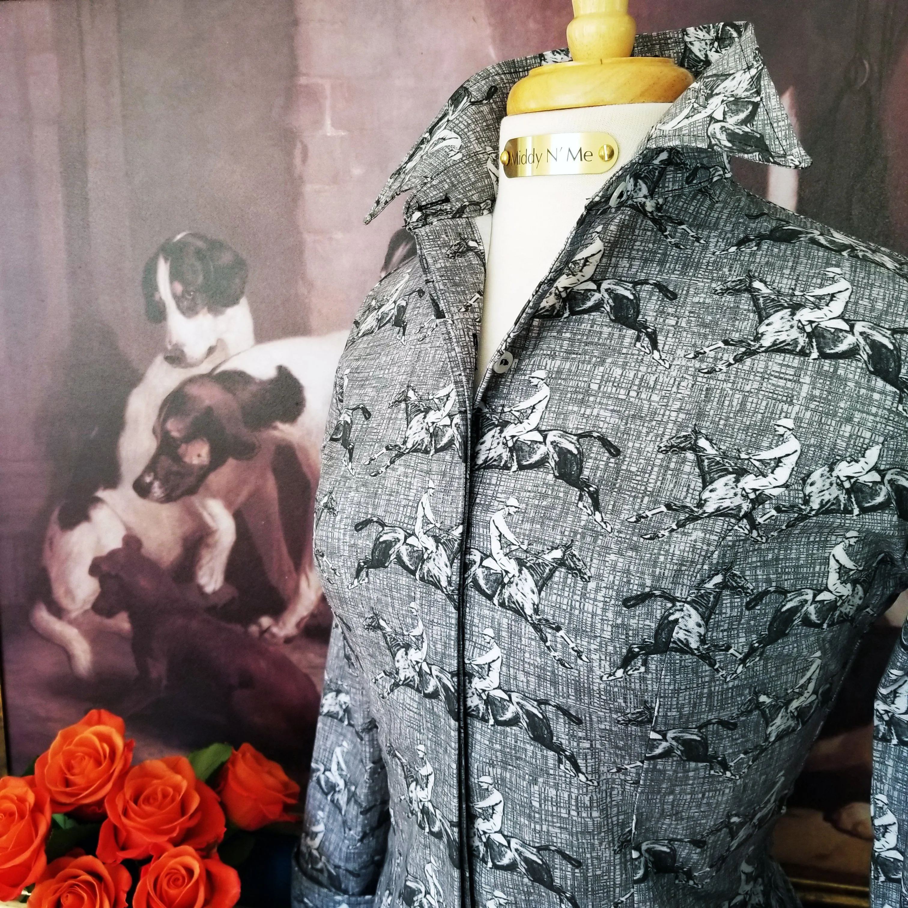 AIKEN SHIRT IN SALT & PEPPER