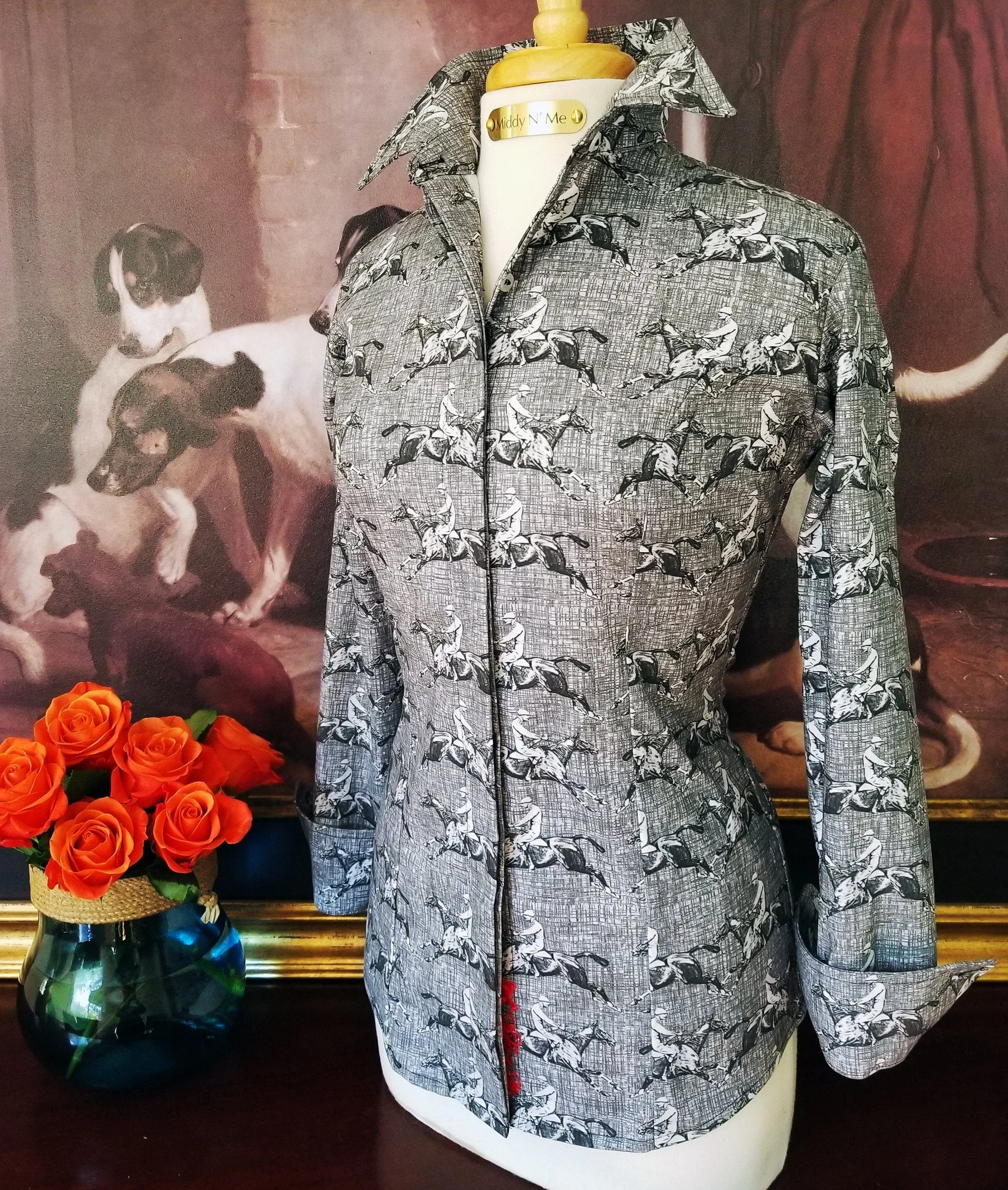AIKEN SHIRT IN SALT & PEPPER