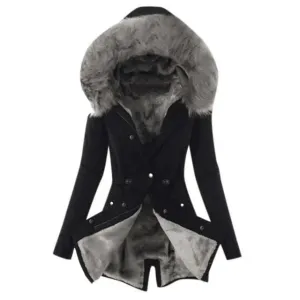 Alana – cozy jacket with fur lining