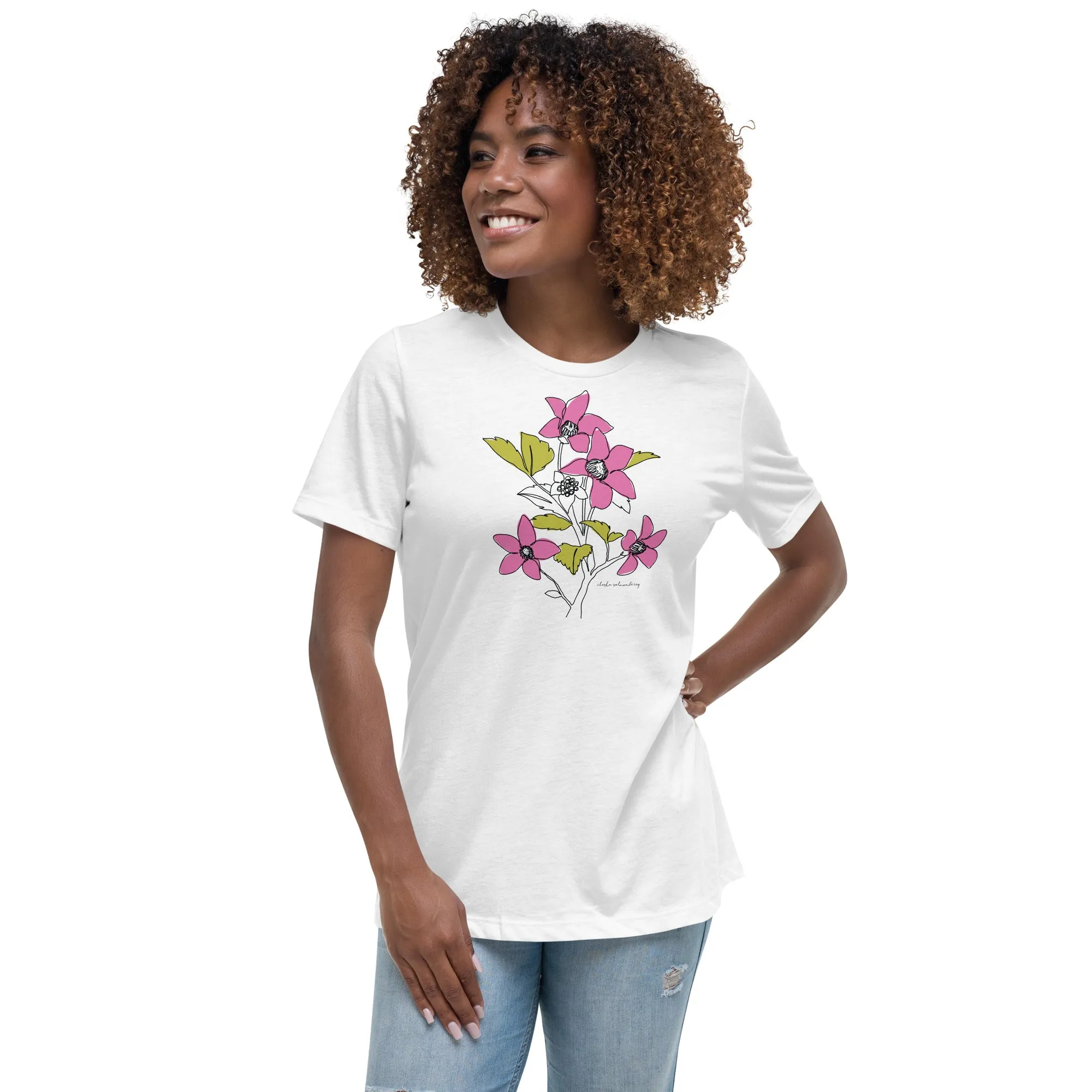 Alaska Wildflowers - Salmonberry T-Shirt