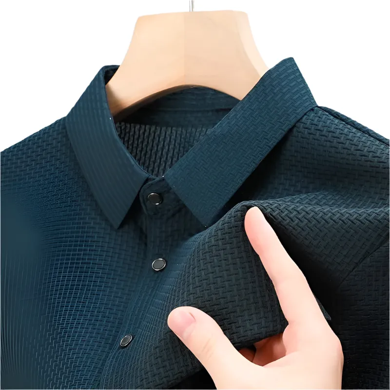 Alessandro – Premium Silk Textured T-Shirt for Men