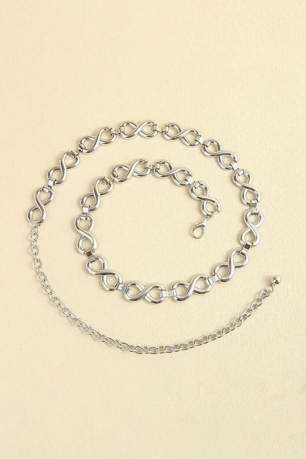 Alloy Lobster Clasp Belt – Sleek Metal Style with an Edge