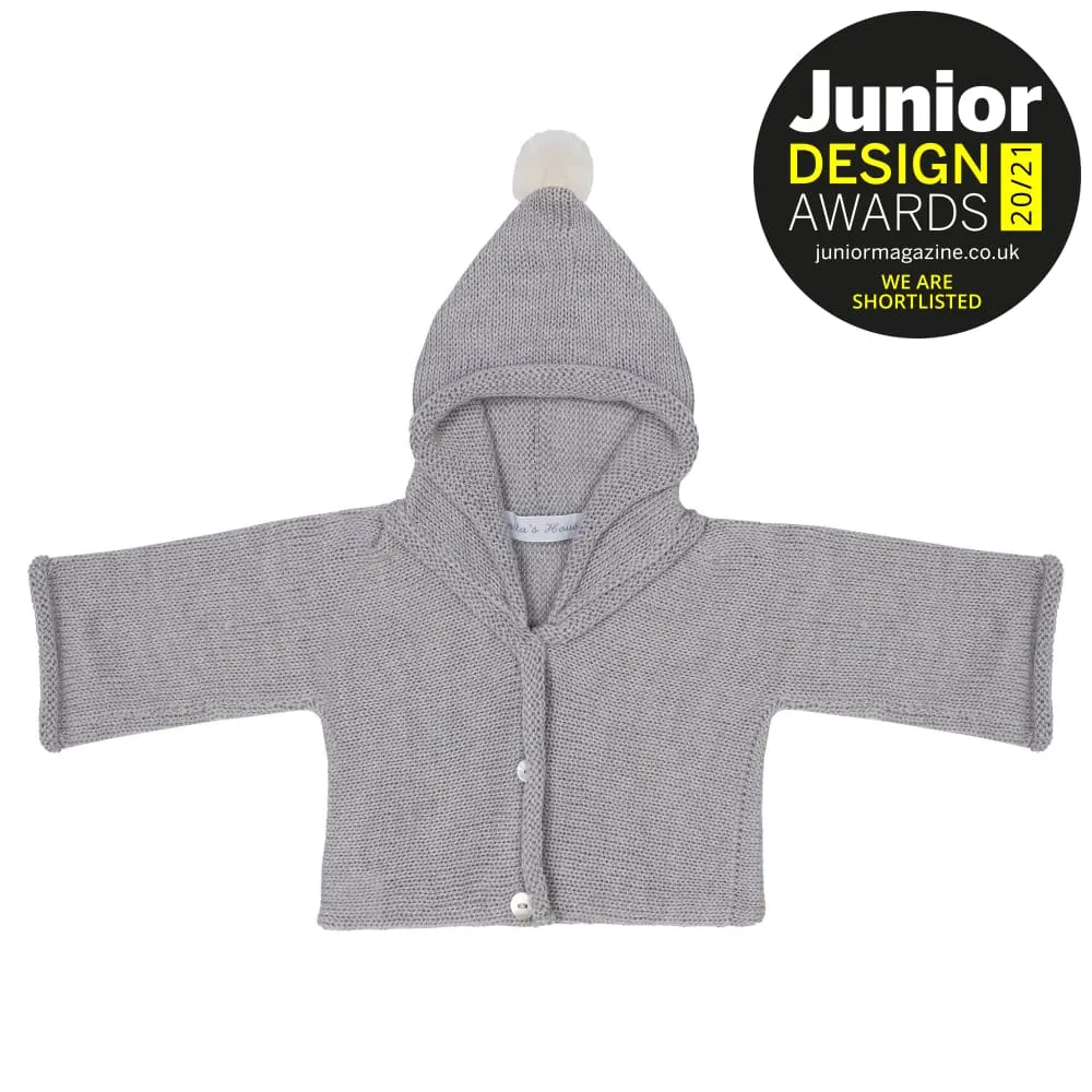 Anita's House Classic Merino Hoodie with Pom Pom
