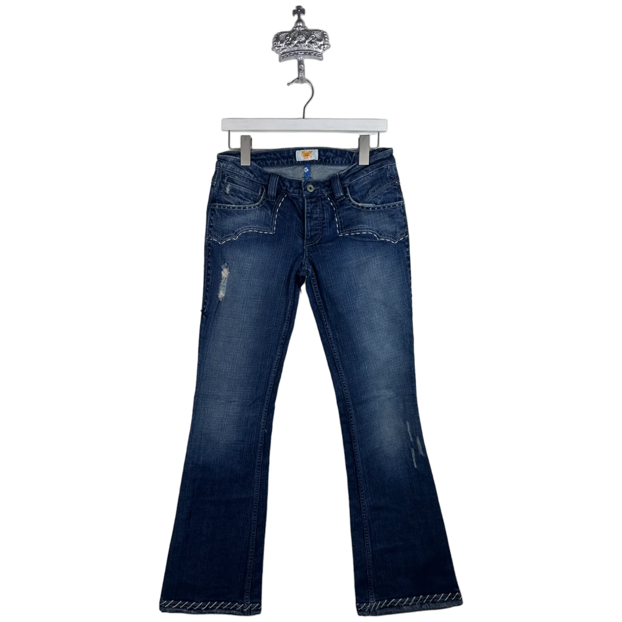 ANTIK DENIM EMBROIDERED JEANS - HH 15 X L 42.5