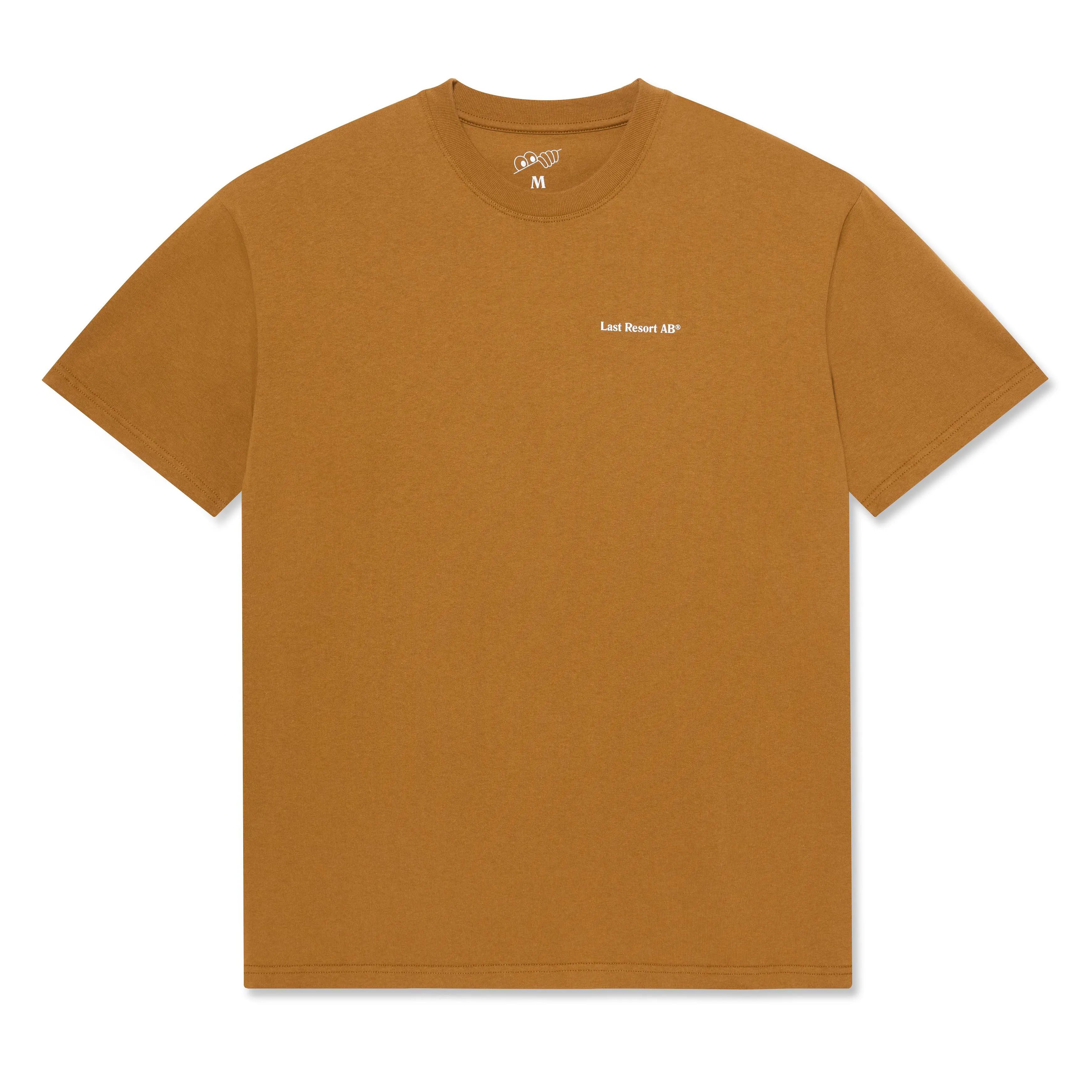 Atlas Monogram SS Tee Golden Brown White