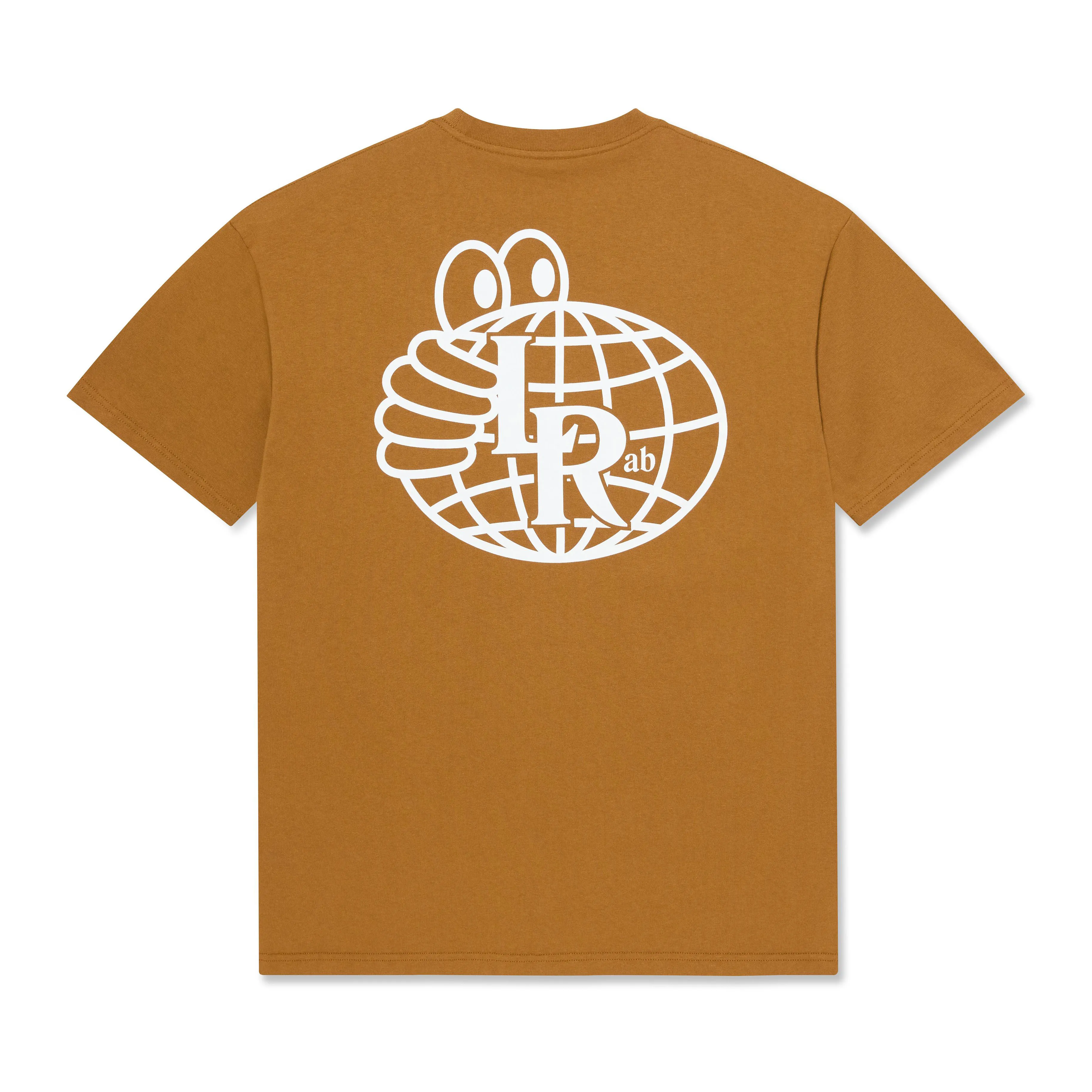 Atlas Monogram SS Tee Golden Brown White