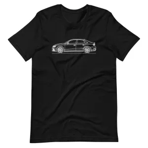 Audi 8V RS3 Sedan Silhouette T-shirt