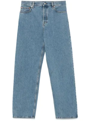 Baggy denim cotton jeans