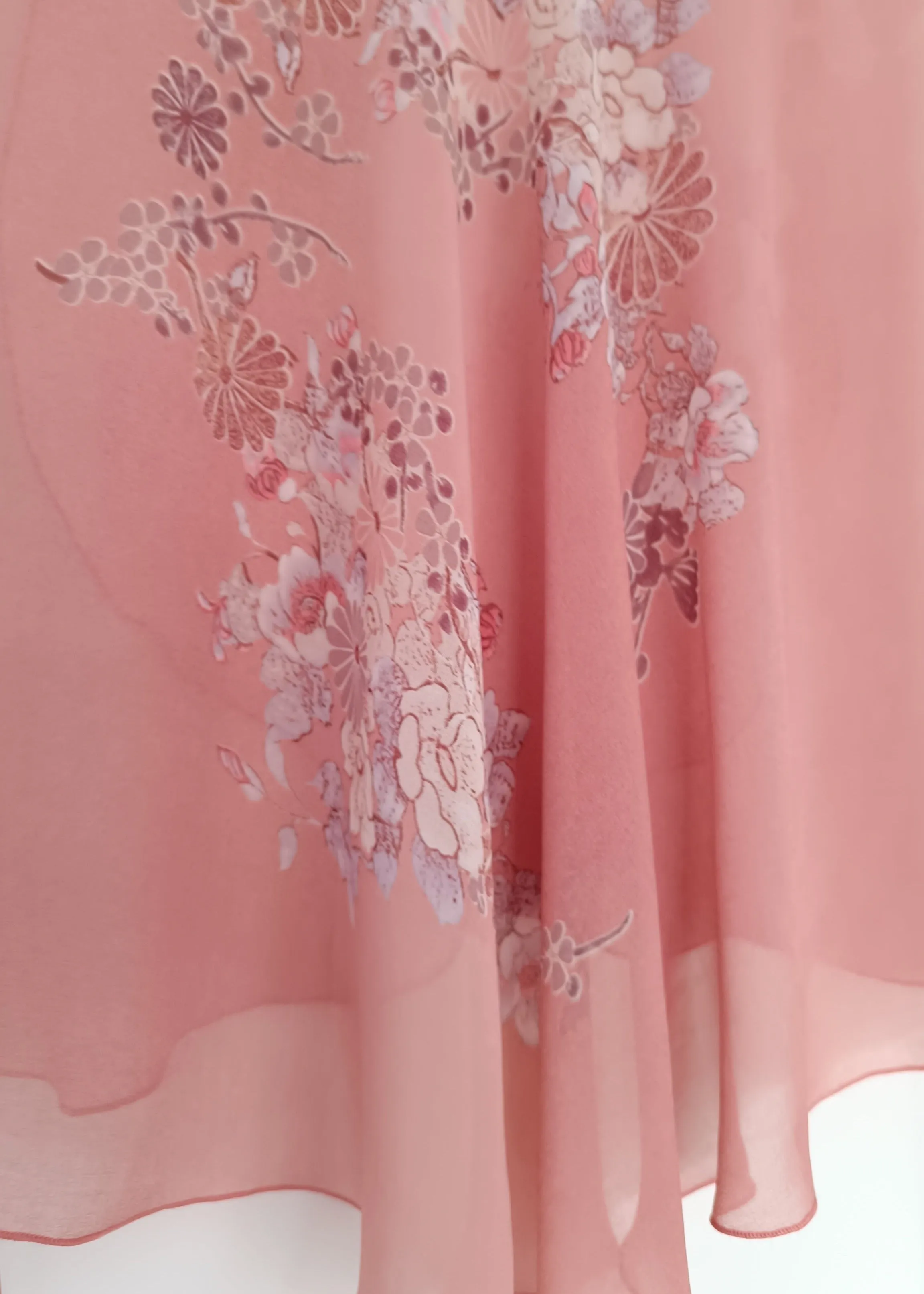 Ballet skirt: Rustic Pink with Flowers