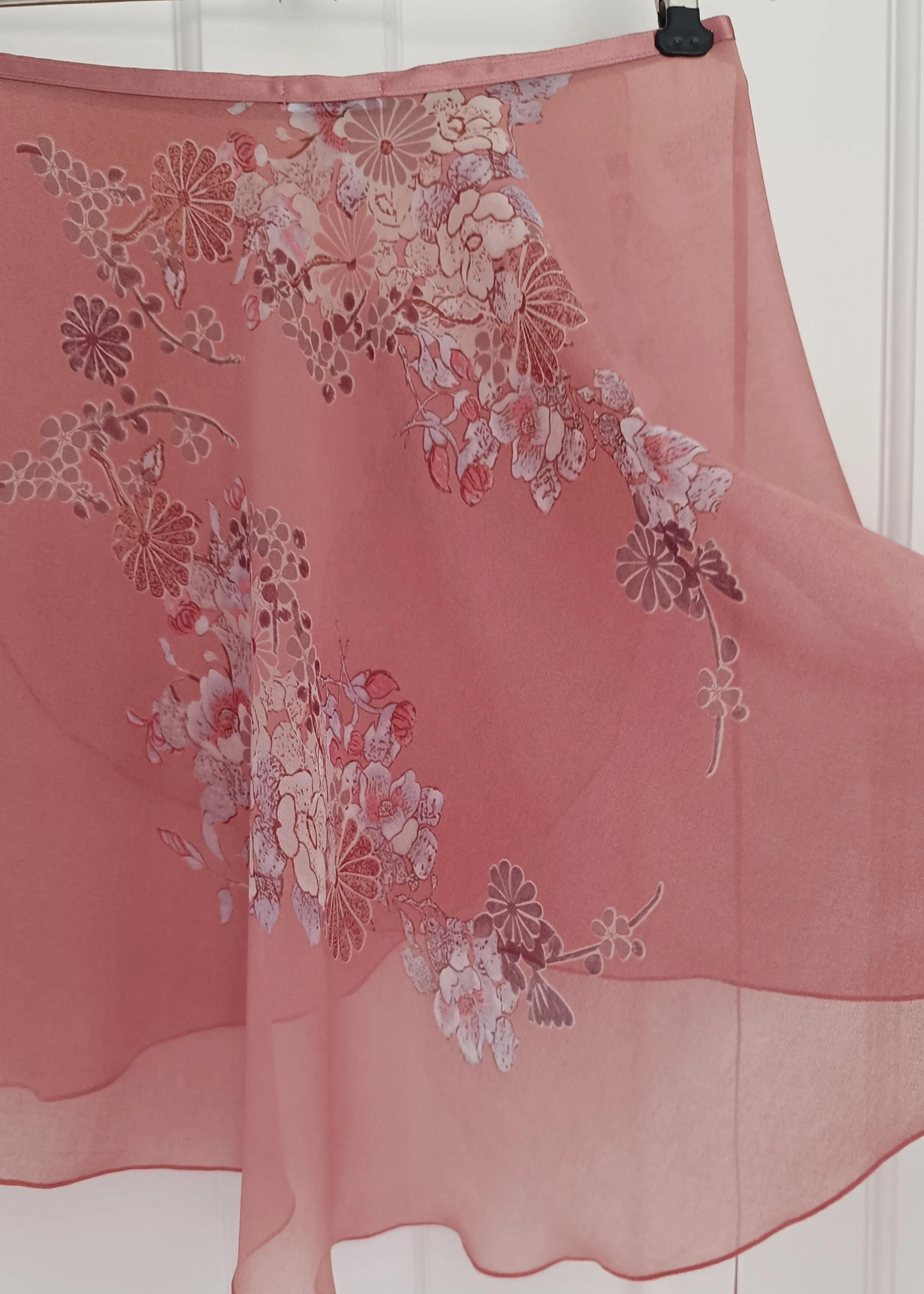 Ballet skirt: Rustic Pink with Flowers