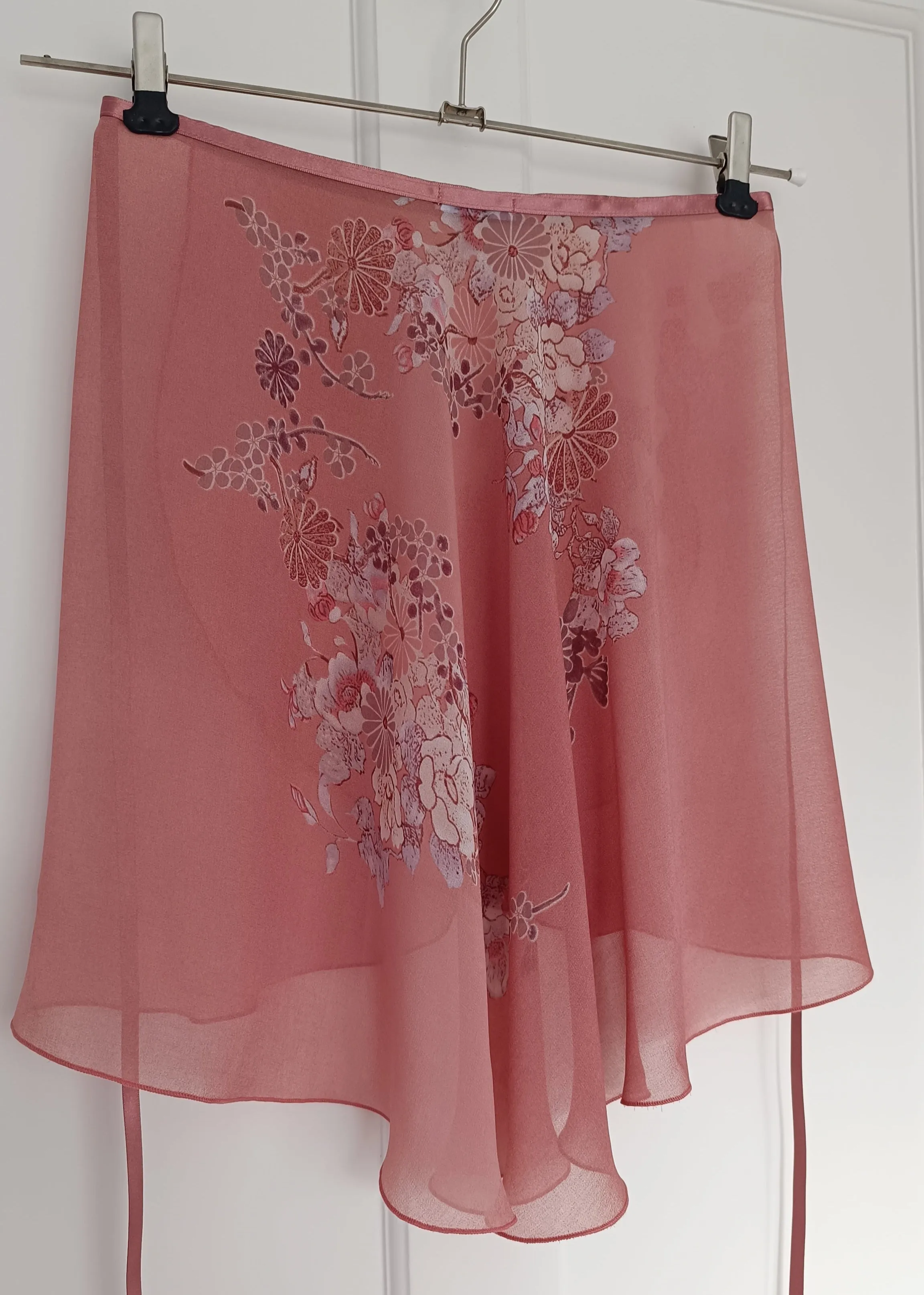 Ballet skirt: Rustic Pink with Flowers
