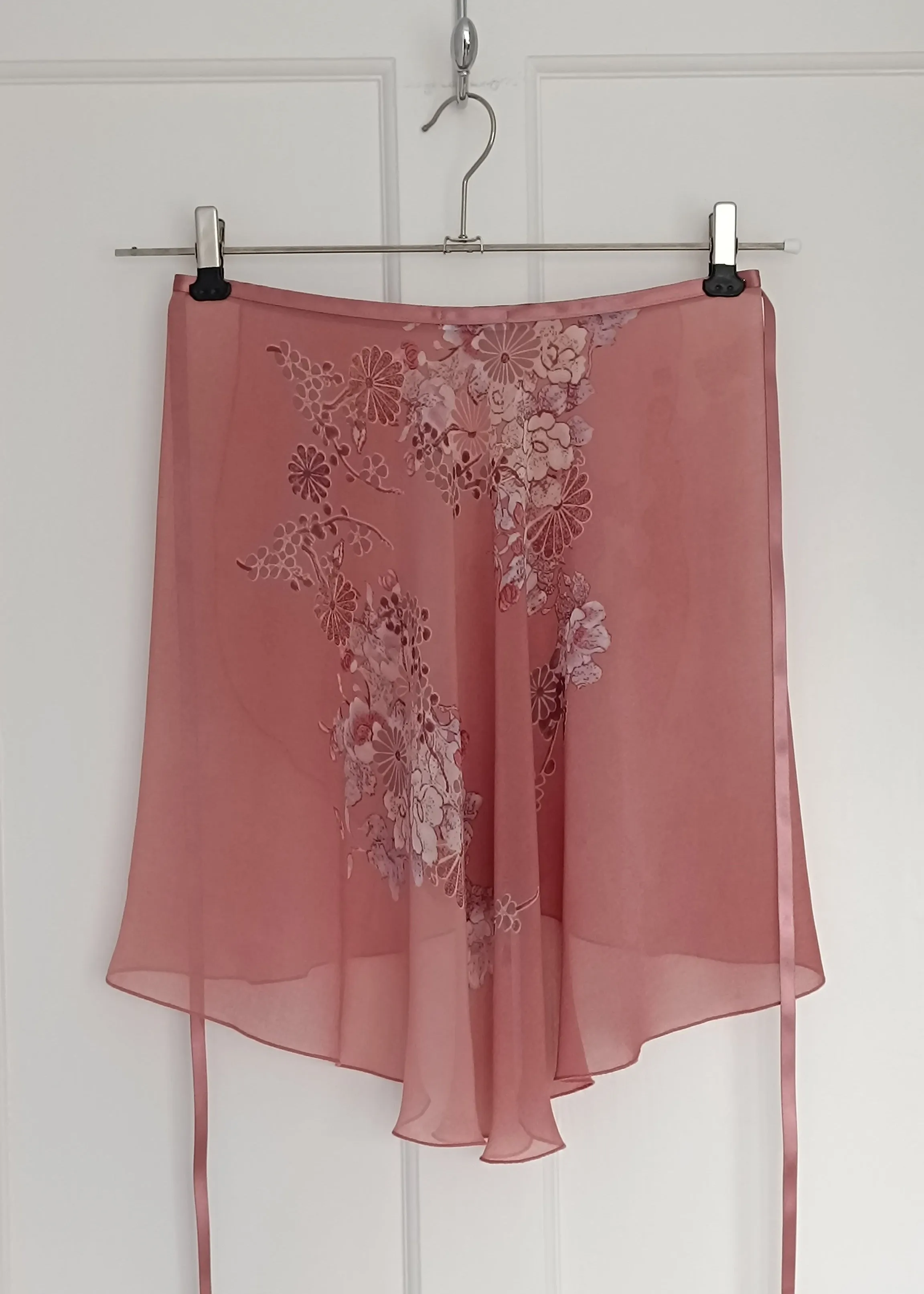 Ballet skirt: Rustic Pink with Flowers