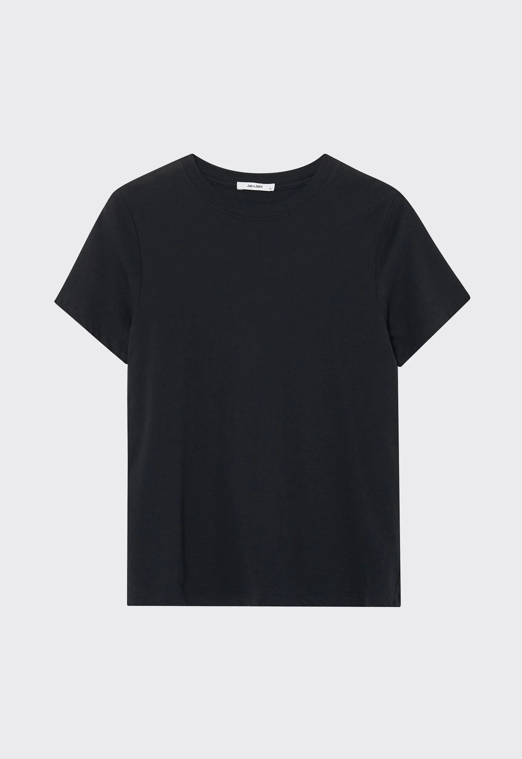 Band Organic Cotton Tee - Black