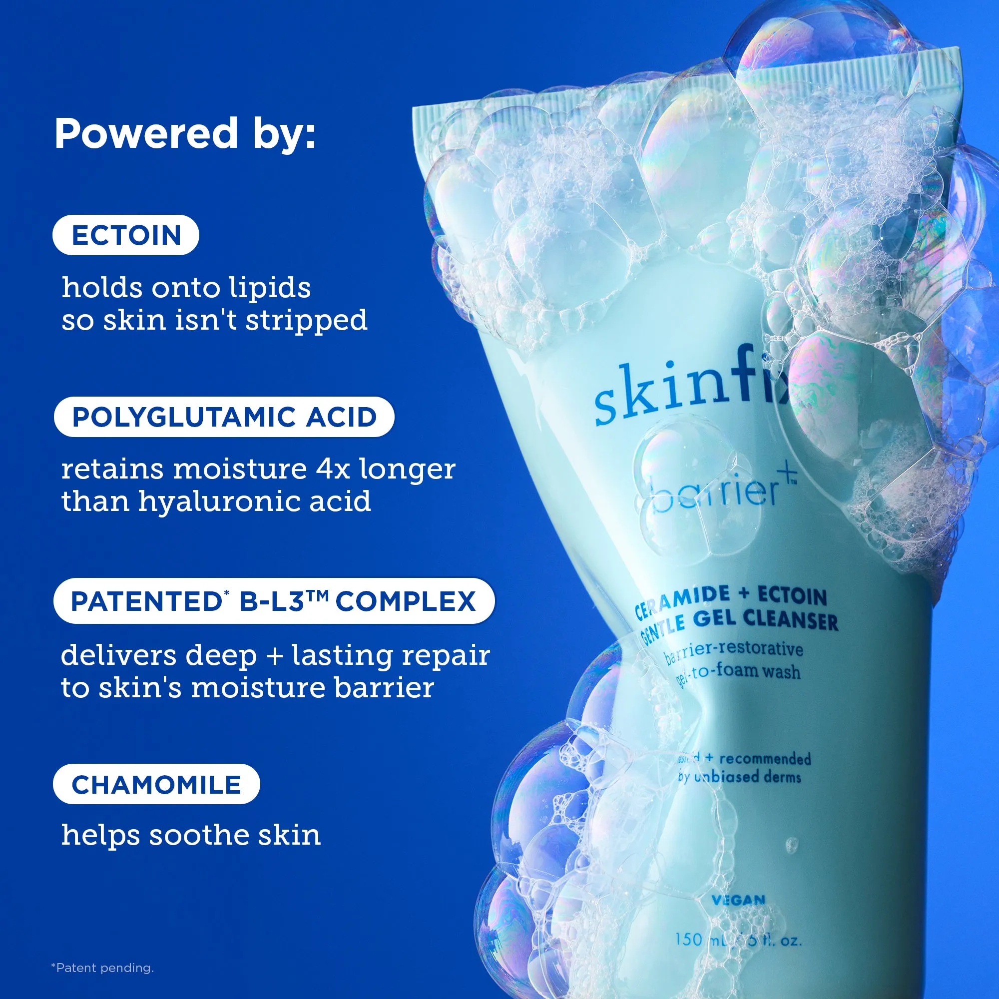 Barrier  Ceramide   Ectoin Gentle Gel Cleanser