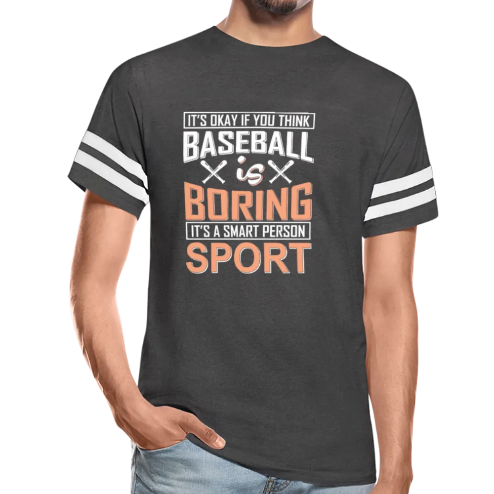 BASEBALL IS BORING Vintage Sport T-Shirt