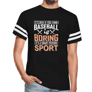 BASEBALL IS BORING Vintage Sport T-Shirt