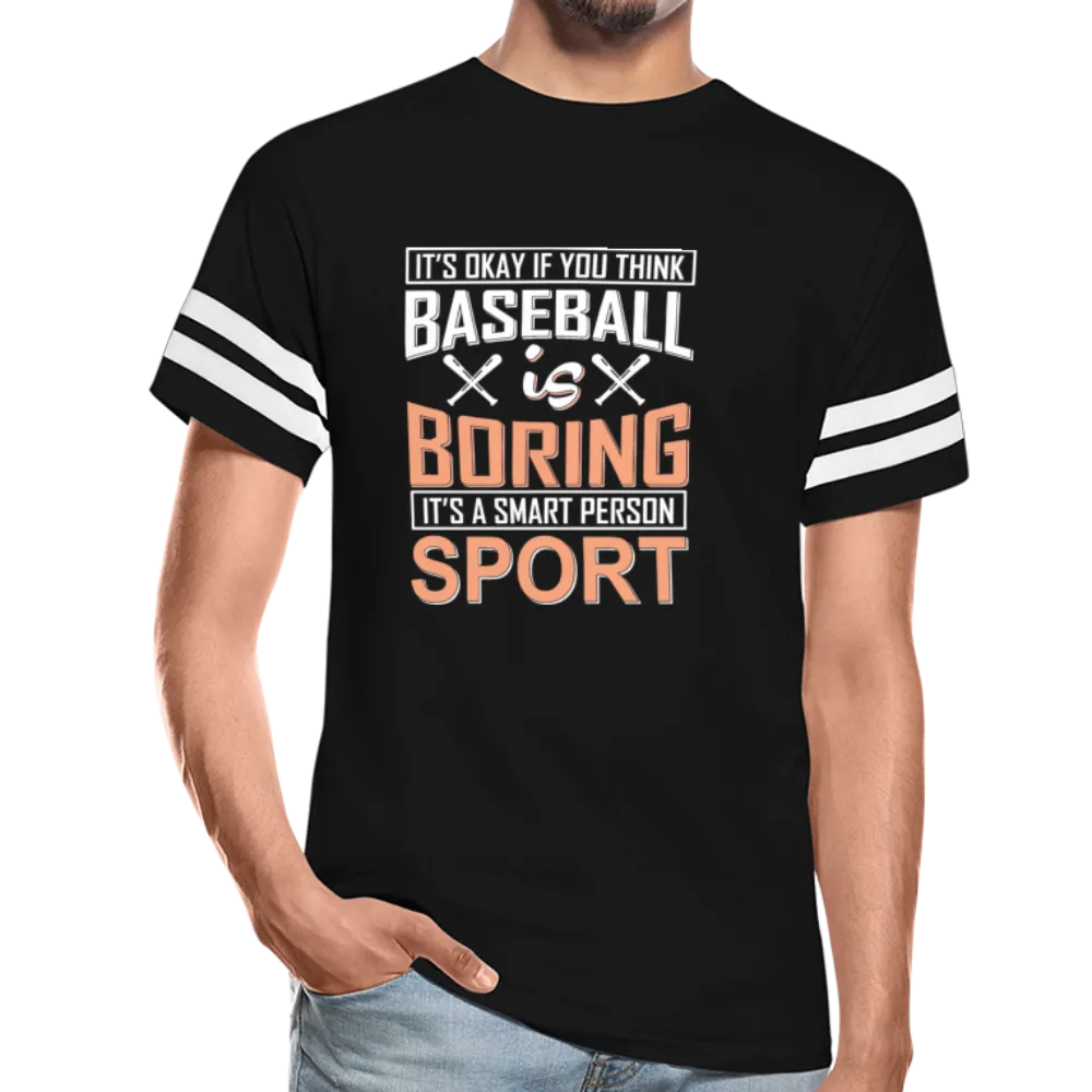BASEBALL IS BORING Vintage Sport T-Shirt