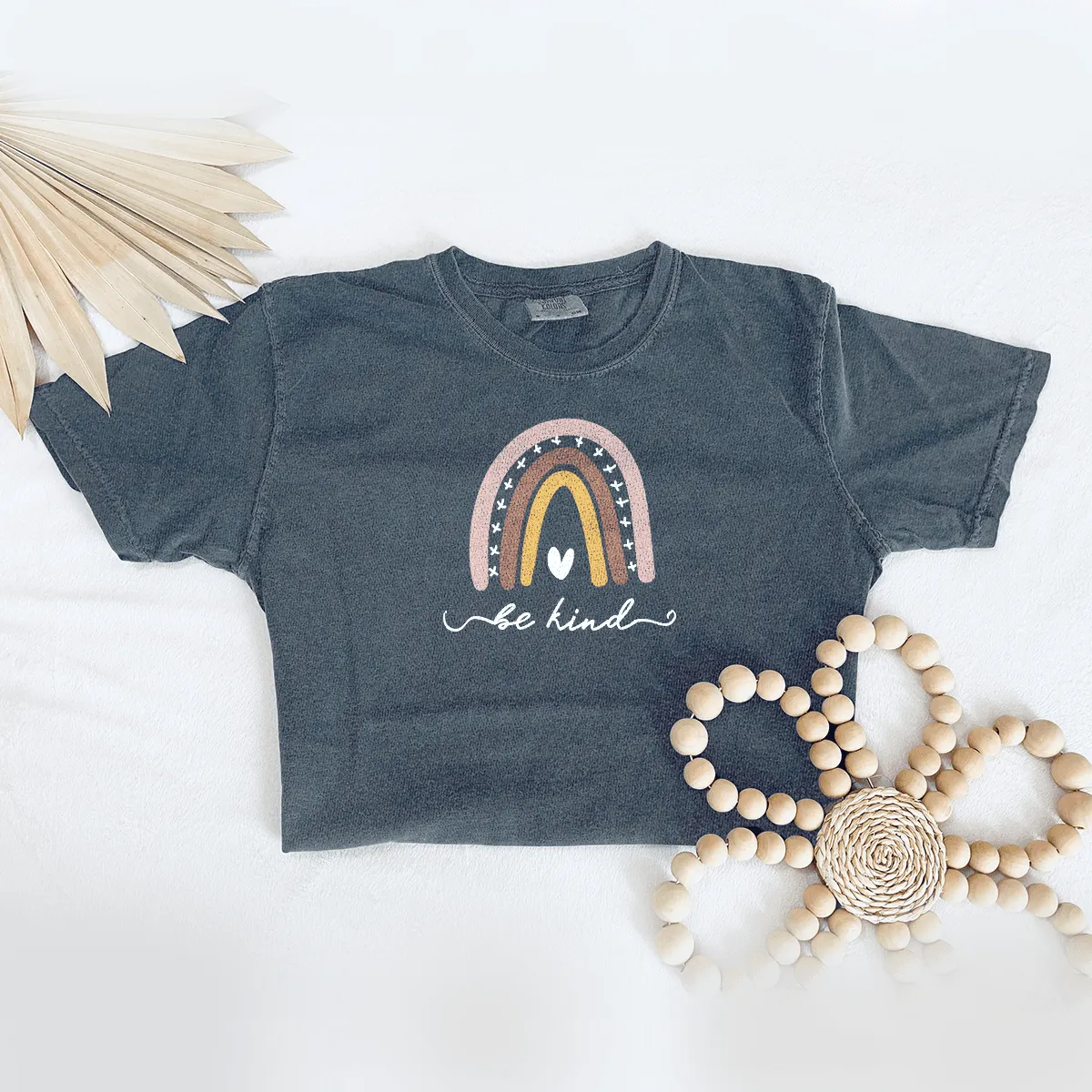 Be Kind (Rainbow) - Premium Wash Tee