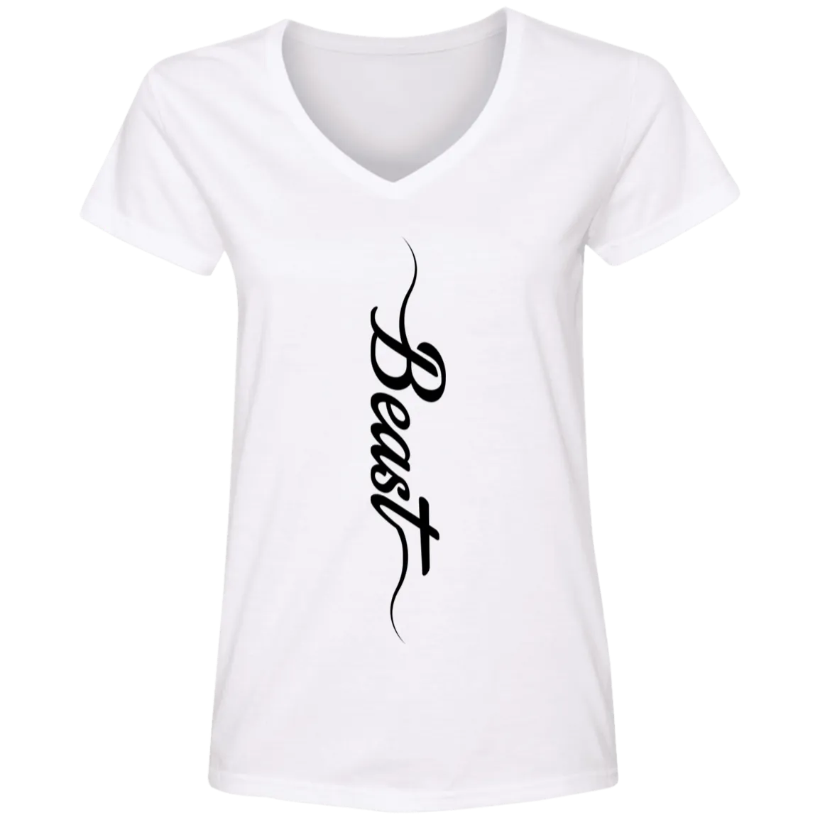 Beast Ladies' V-Neck