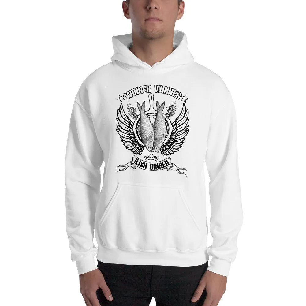 Bengali Unisex Heavy Blend Hooded Sweatshirt - Winner Winner Ilish Dinner