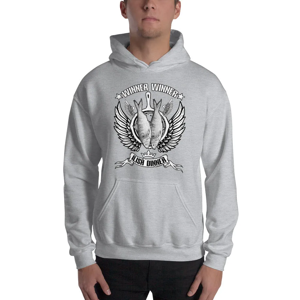 Bengali Unisex Heavy Blend Hooded Sweatshirt - Winner Winner Ilish Dinner