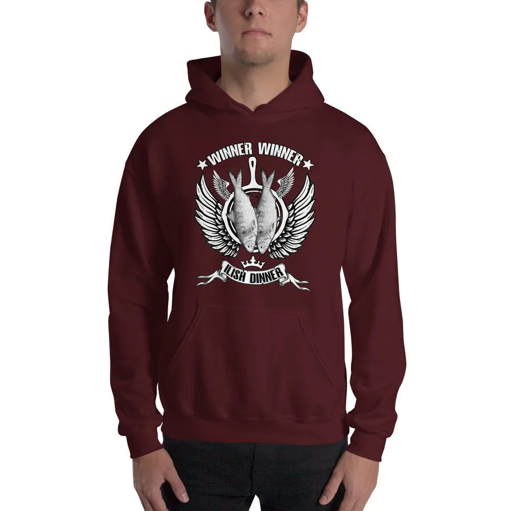 Bengali Unisex Heavy Blend Hooded Sweatshirt - Winner Winner Ilish Dinner