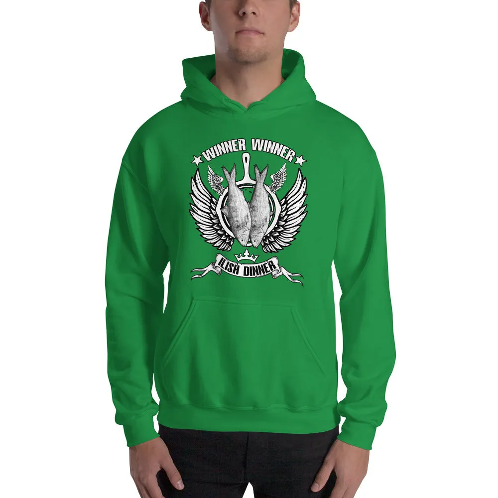 Bengali Unisex Heavy Blend Hooded Sweatshirt - Winner Winner Ilish Dinner