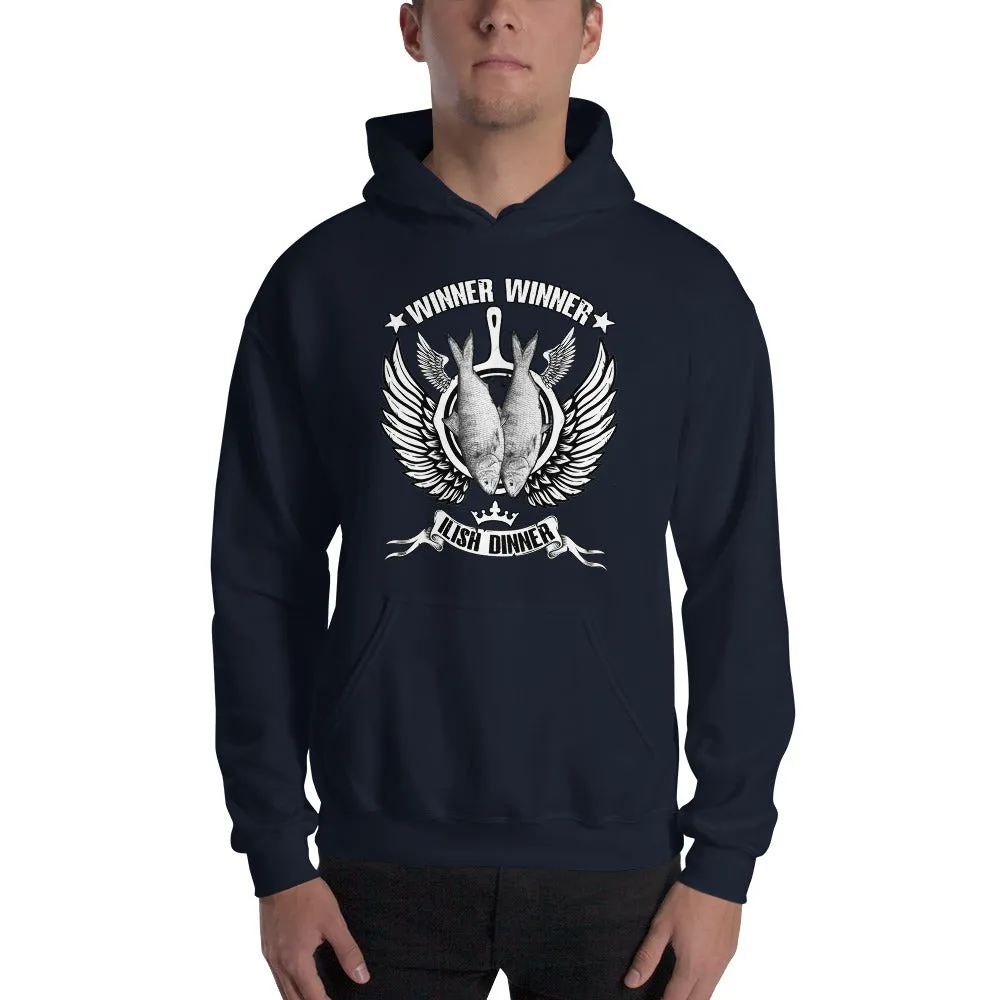 Bengali Unisex Heavy Blend Hooded Sweatshirt - Winner Winner Ilish Dinner