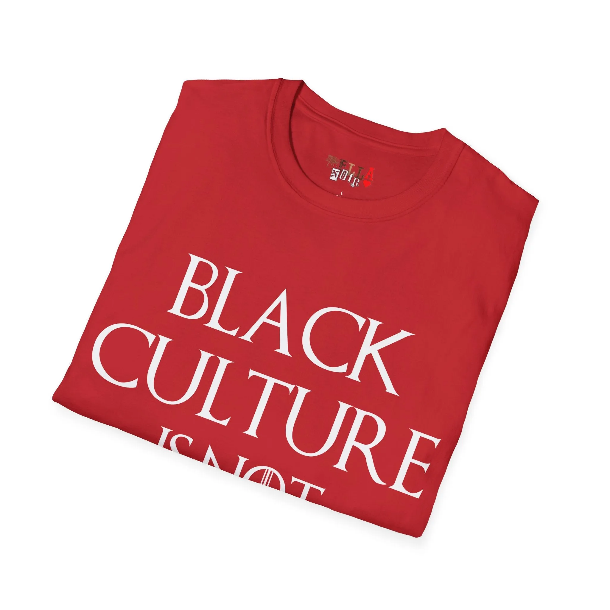 Black Culture Is NOT a Game Unisex Softstyle T-Shirt