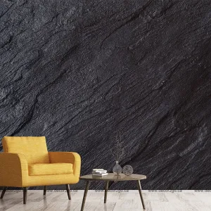 Black Stone Wallpaper Mural