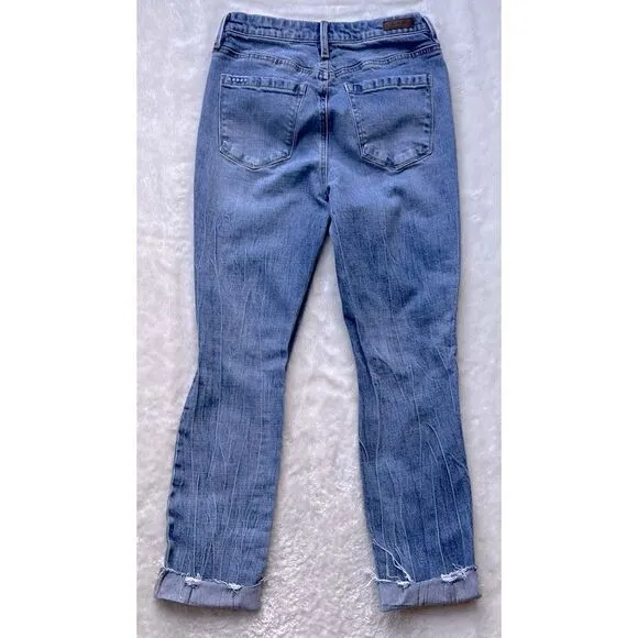 BLANKNYC The Lafayette High Rise Wide Flare Jeans in Out of Body, Size 27