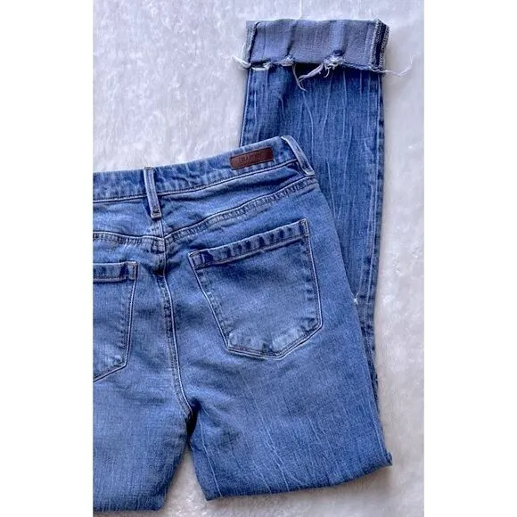 BLANKNYC The Lafayette High Rise Wide Flare Jeans in Out of Body, Size 27