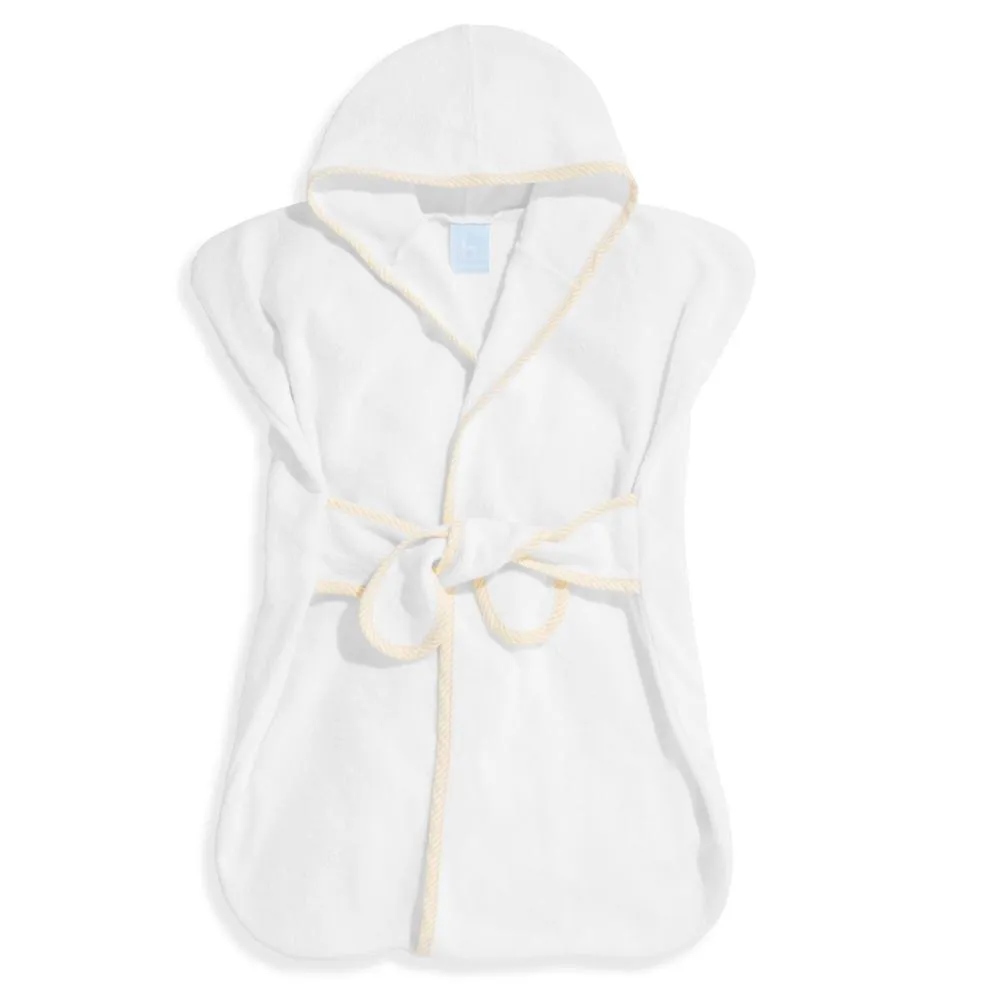 Bliss Hooded Terry Bath Sac -- Yellow