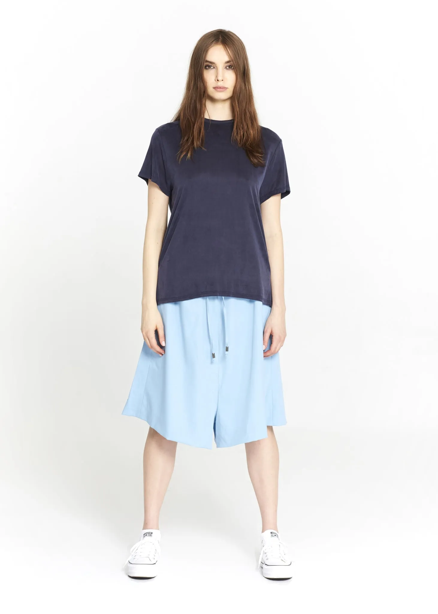 Blue Cupro T-shirt