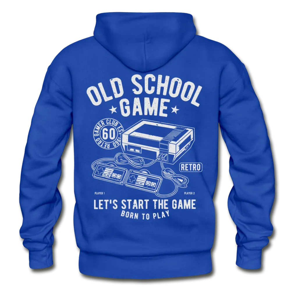 Born to Play Retrogamer Heavy Blend Hoodie