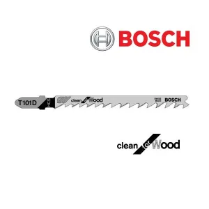 Bosch T101D 4" Wood Jigsaw Blade (5) Pack