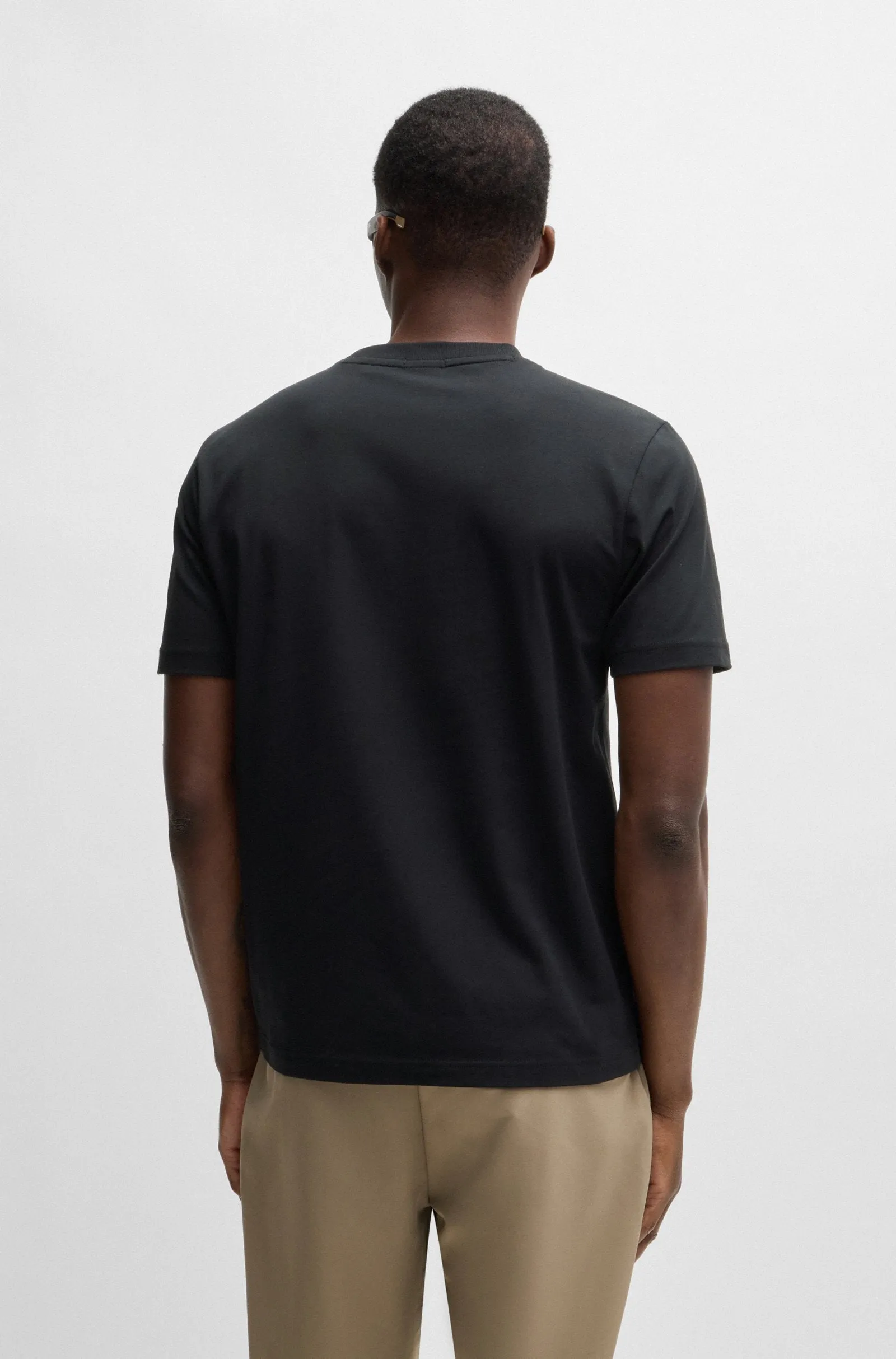 BOSS T-Shirts Regular Fit in Cotton Mix - TEE 3 10262779 01-50525224