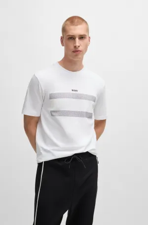 BOSS T-Shirts Regular Fit in Cotton Mix - TEE 3 10262779 01-50525224